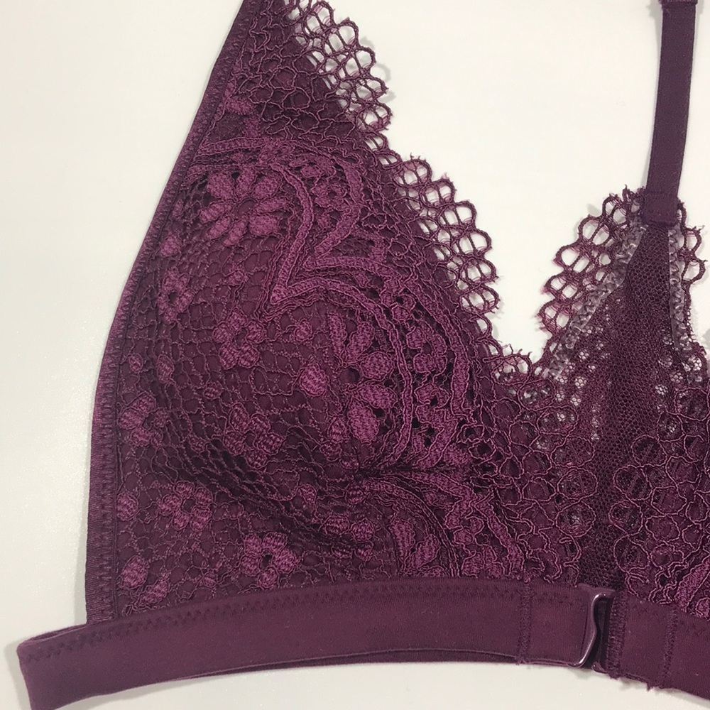 Victoria’s Secret Front Close Bralette Purple - Picture 14 of 16